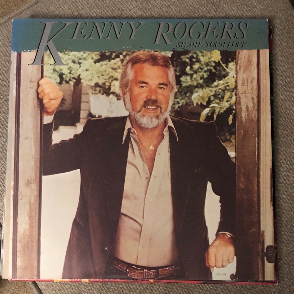 Kenny Rogers Share Your Love Vinyl Record